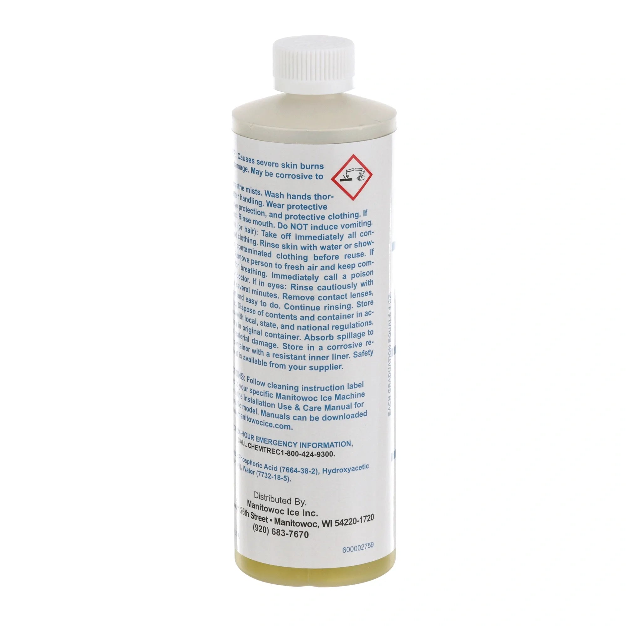 84 Manitowoc - Ice Machine Cleaner Metal Safe 16 oz alternate view 3
