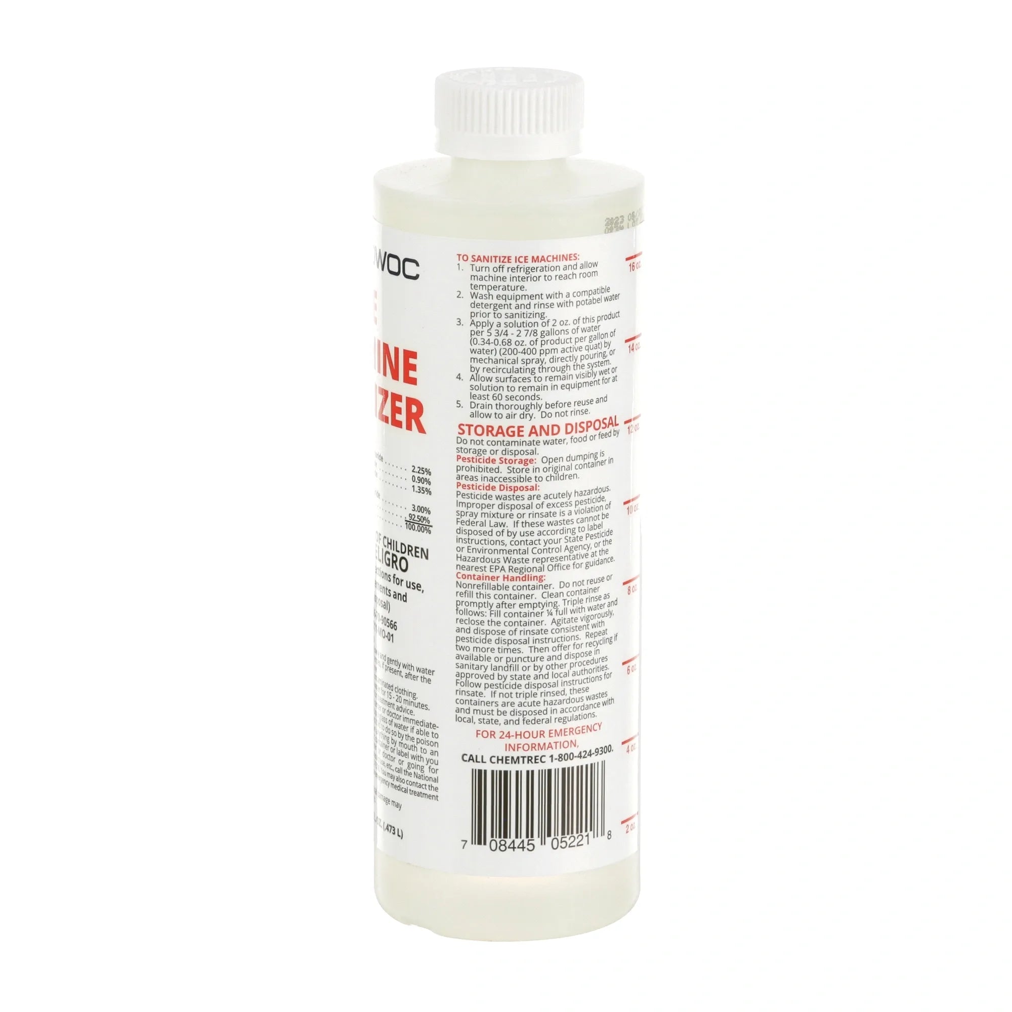 000005164 Manitowoc - Ice Machine Sanitizer 16oz alternate view 2