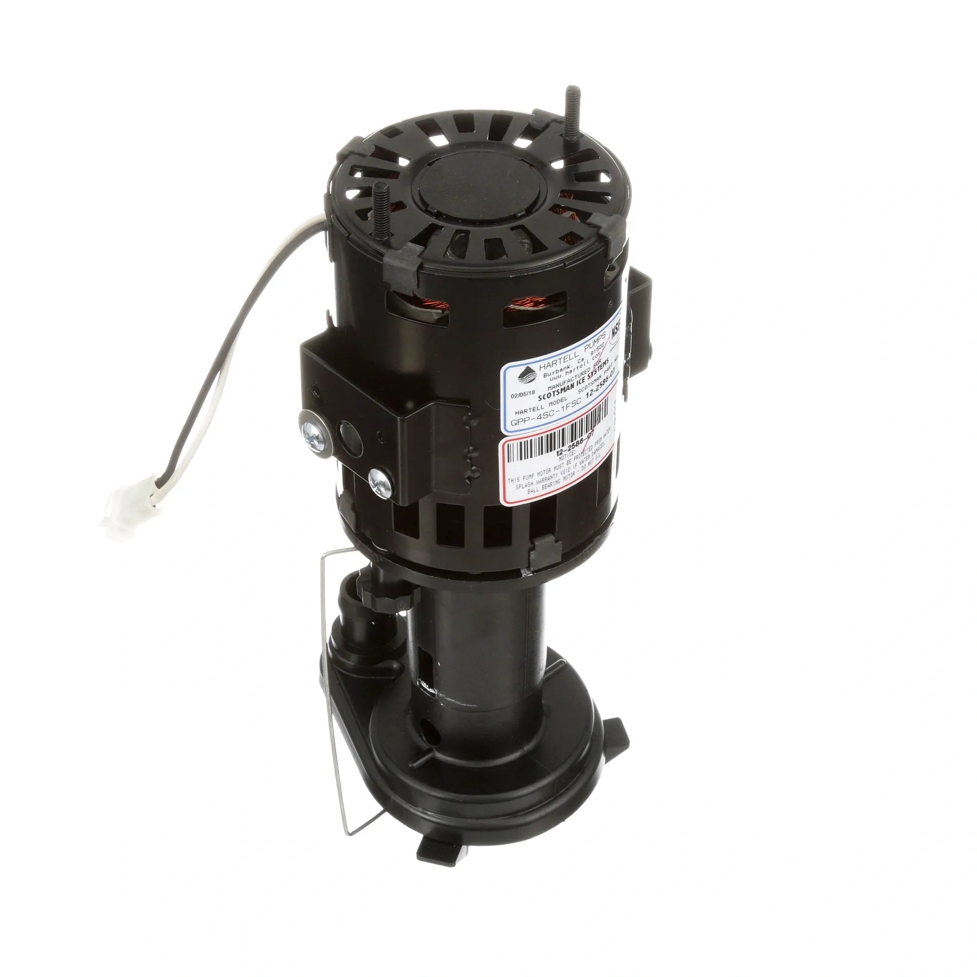 12-2586-27 Scotsman - Reliable Pump Motor Assembly 115V alternate view 4