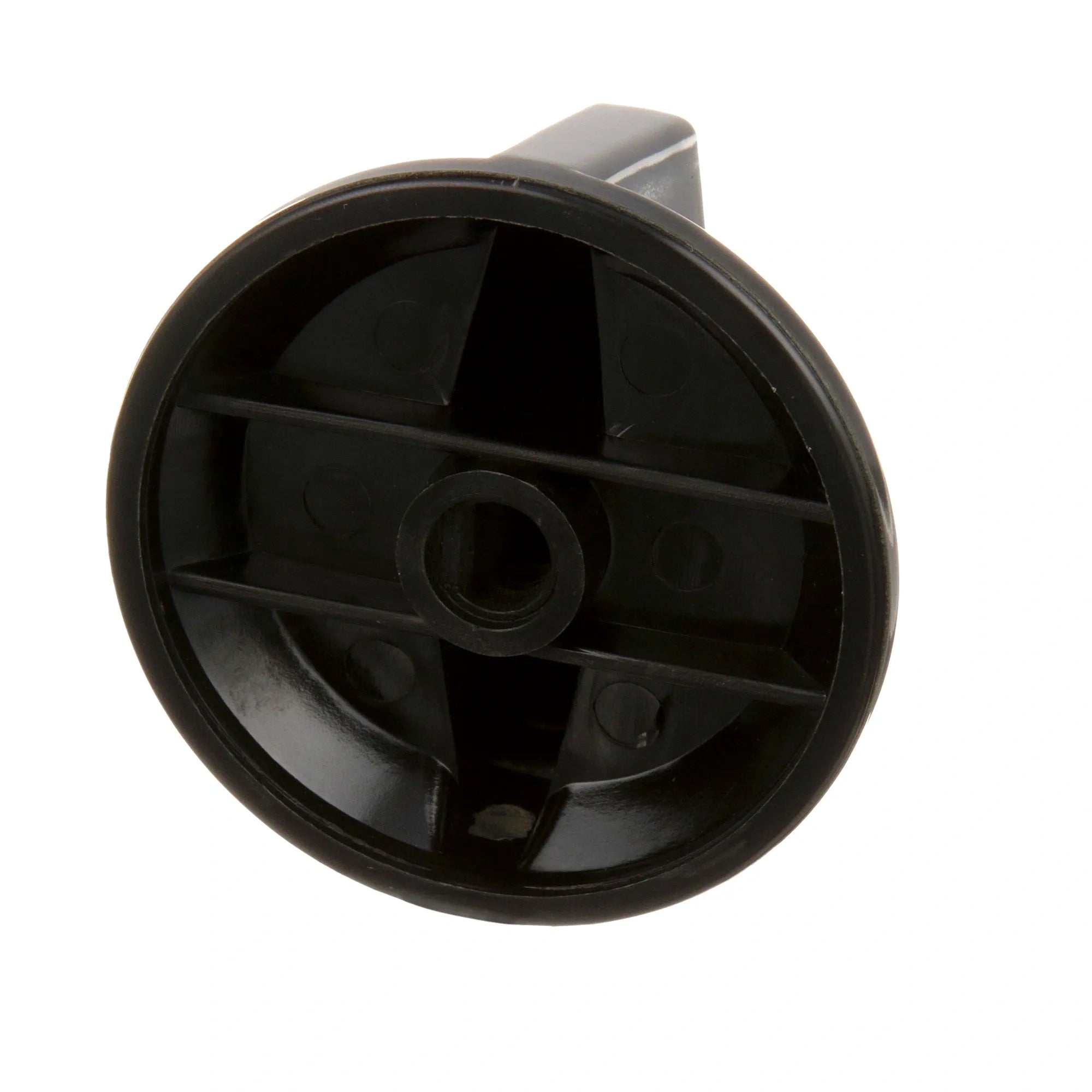 12-BK Comstock Castle - Black Plastic Burner Valve Knob alternate view 3