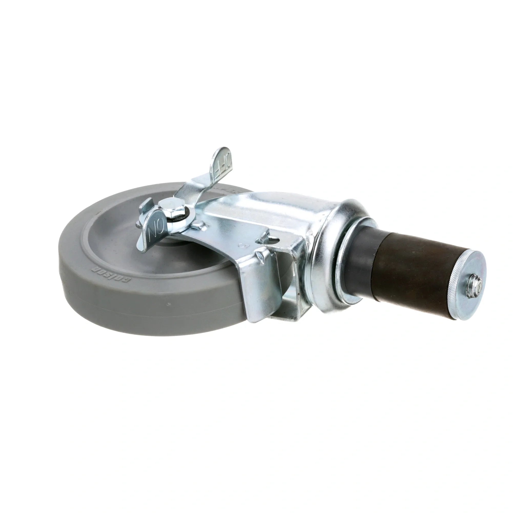 B242 AyrKing - Swivel Caster with Brake for Tubing alternate view 5