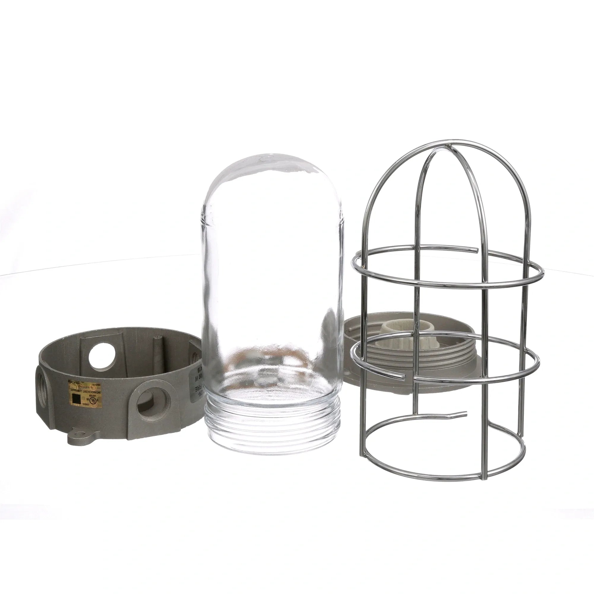 263216 B2BFSI - Globe Light Fixture with Guard alternate view 2