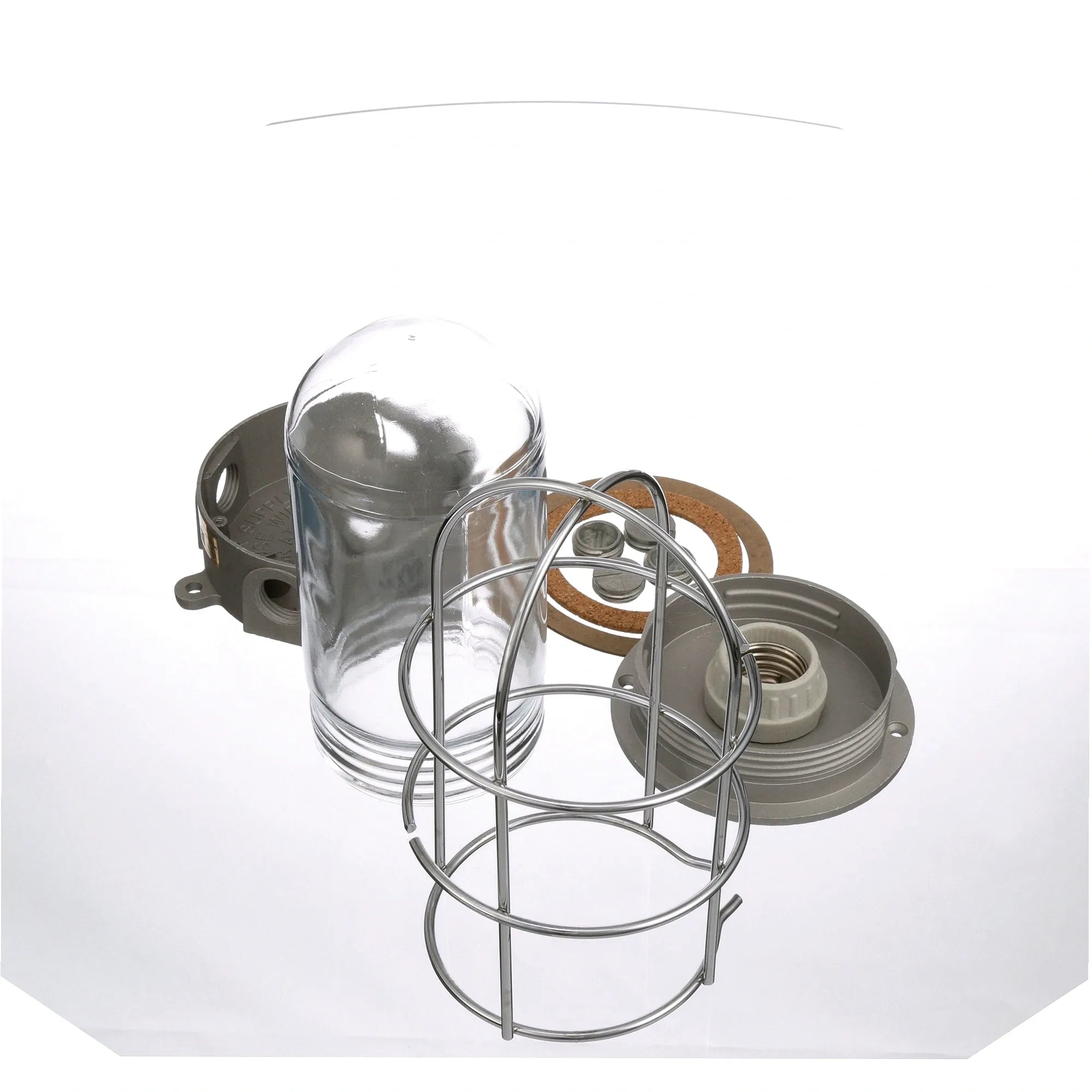 263216 B2BFSI - Globe Light Fixture with Guard alternate view 5