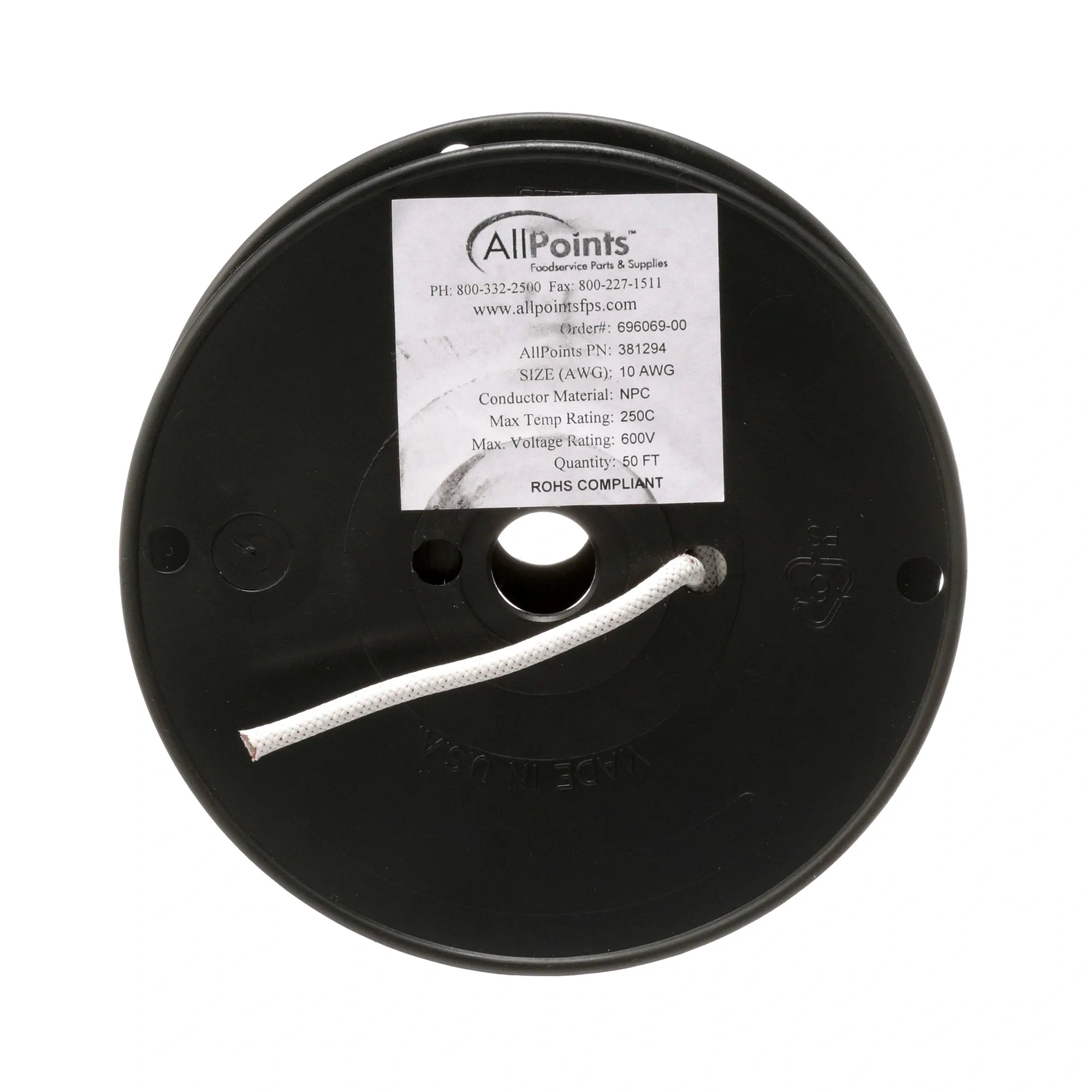 381294 B2BFSI - High Temp #10 Stranded Wire 50ft Roll alternate view 2