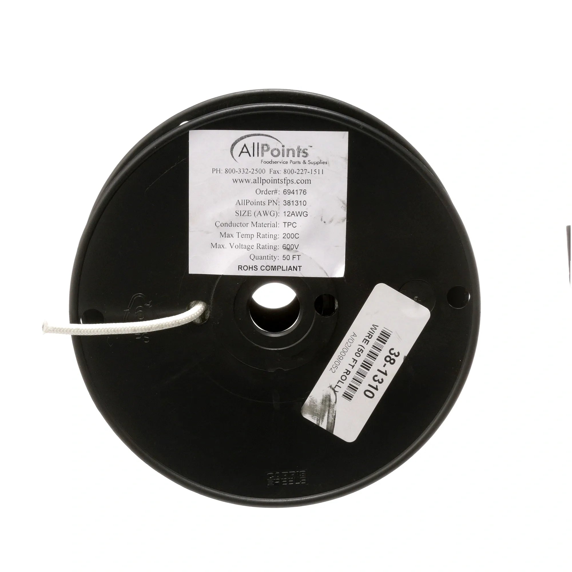 381310 B2BFSI - High Temp #12 Silicone Wire (50 ft Roll) alternate view 2