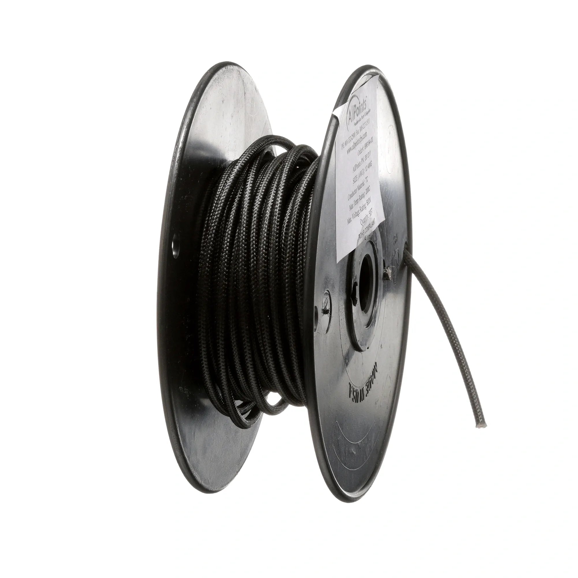 381311 B2BFSI - High Temperature Wire #12 Black 50ft Roll alternate view 3