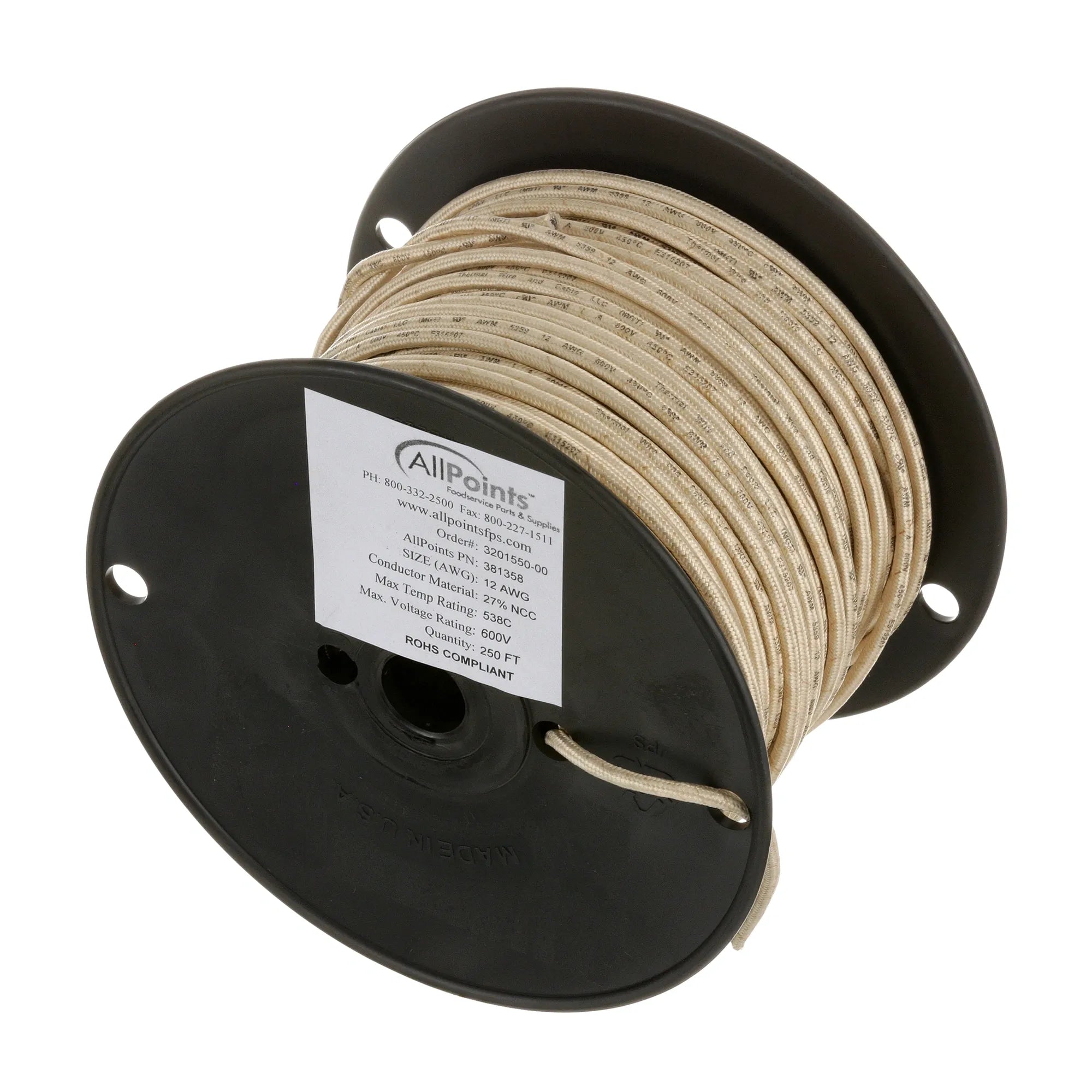 381358 B2BFSI - High Temperature Wire #12 Gauge 250 ft alternate view 3