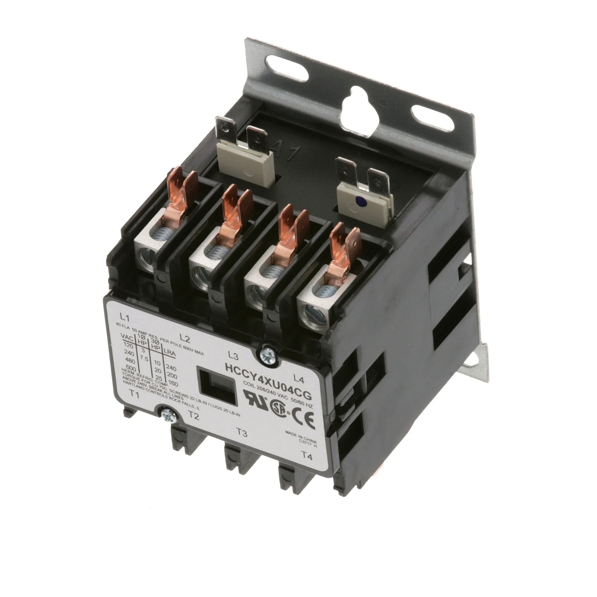 VH844329 Vulcan Hart - 4P Contactor 40/50A 208/240V alternate view 3