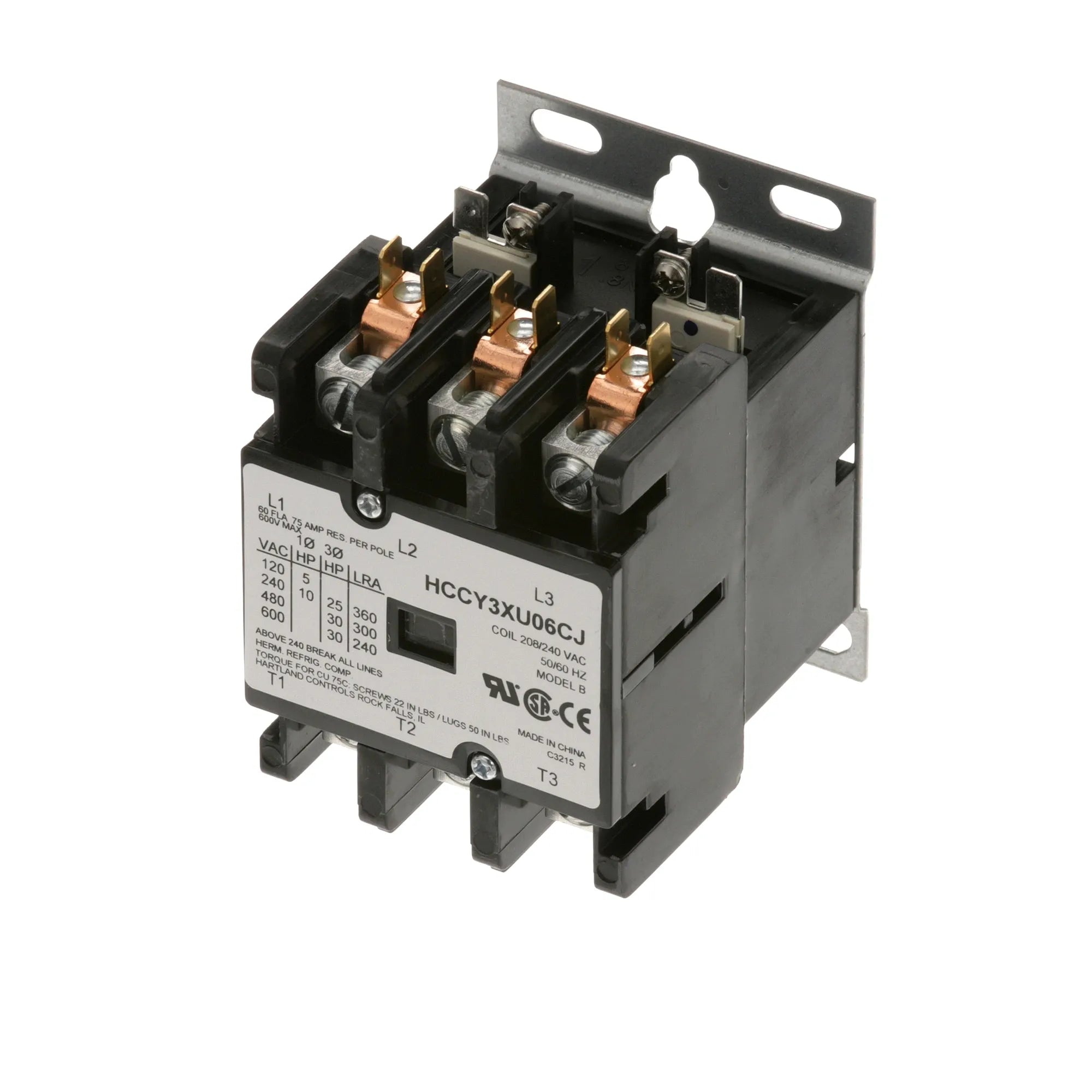 4-DG42 Southbend - 3-Pole Contactor 208/240V (60A/75A) alternate view 3