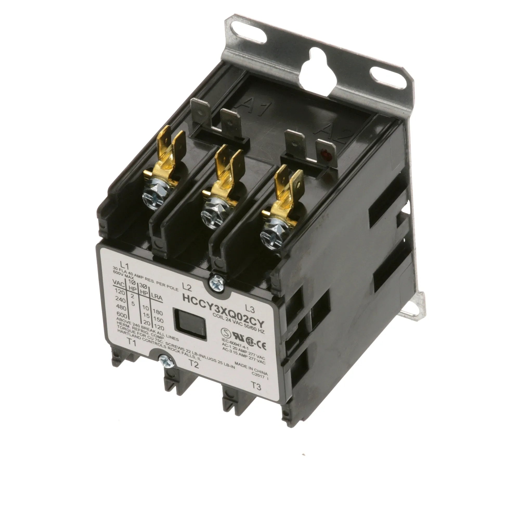 810-1202 Frymaster - 3P Contactor 30/40A 24V for Fryers alternate view 3