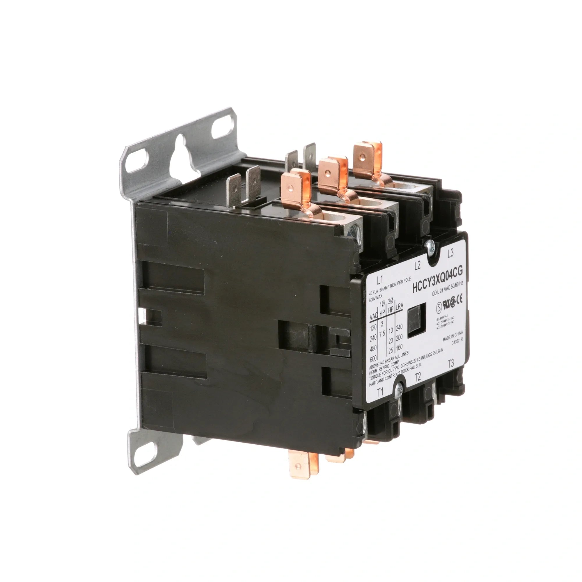 FM807-2284 Frymaster - 3 Pole Contactor 24V 40A/50A alternate view 5