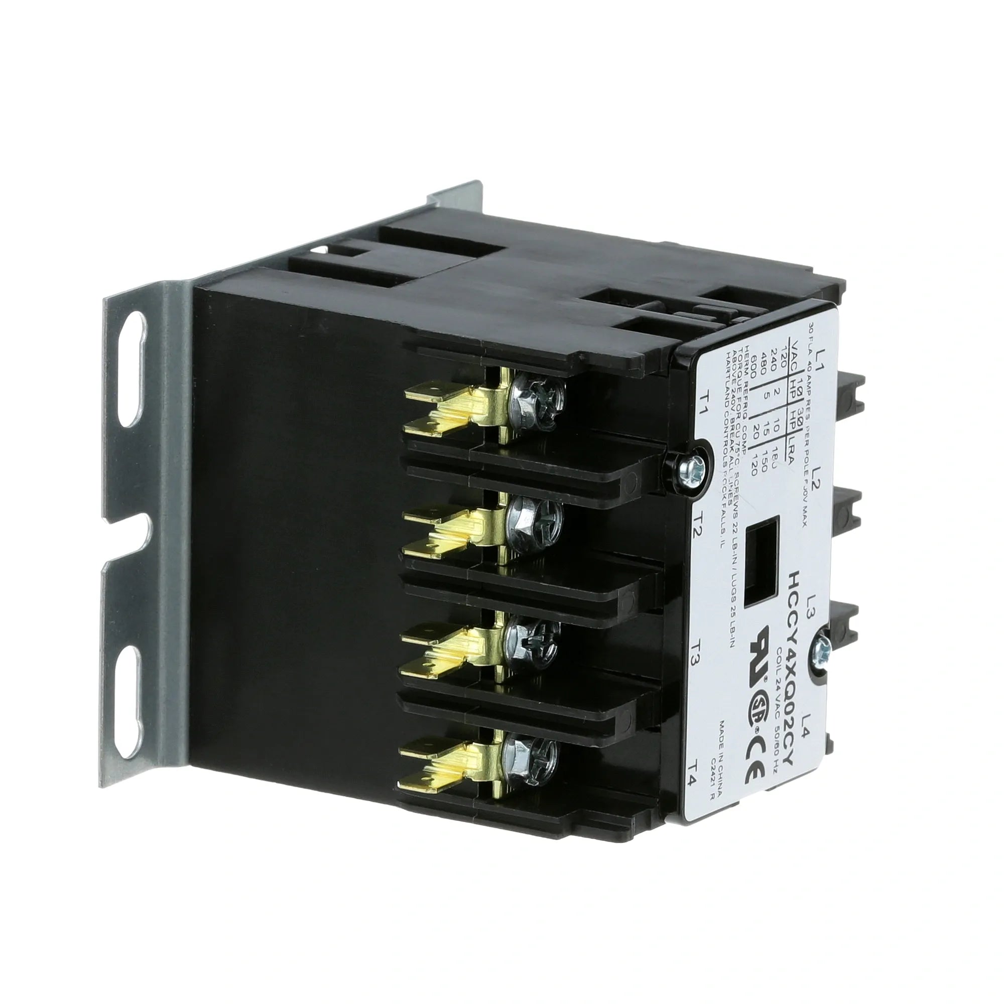 096729 Groen - 4 Pole Contactor 30/40A 24V alternate view 5