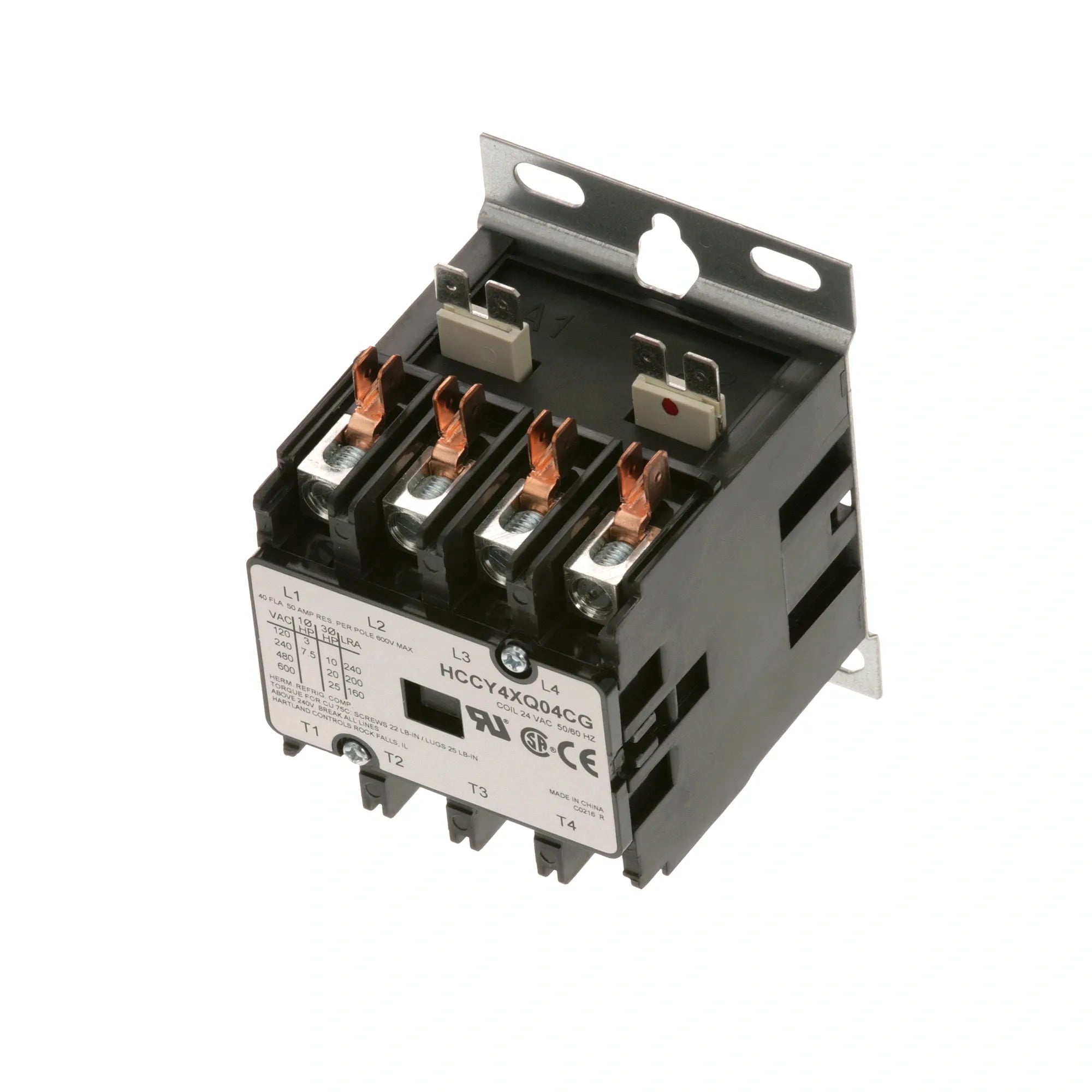 119811 Groen - 4 Pole Contactor 40/50A 24V Solution alternate view 3