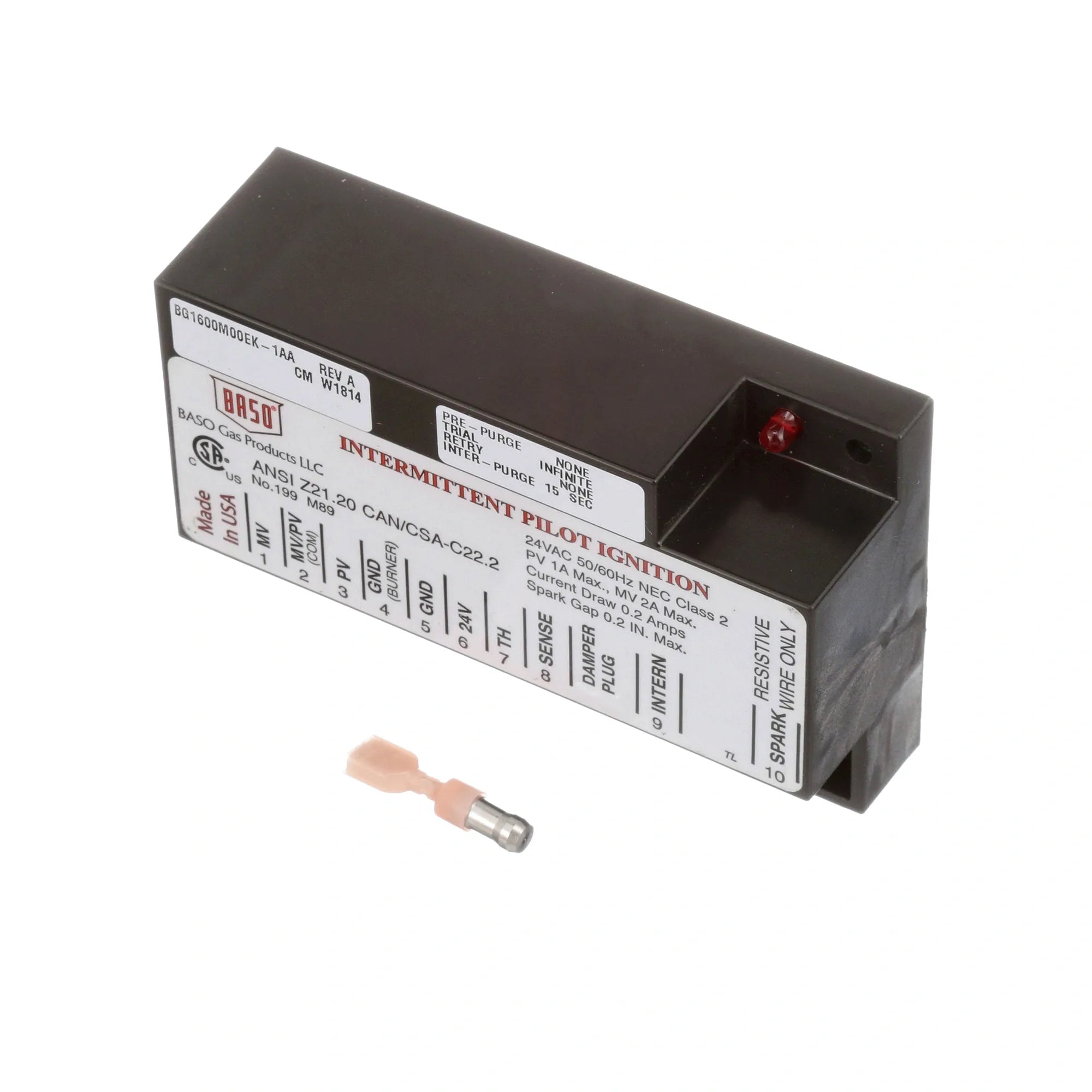 LG80300-04 Lang - Gas Ignition Control Module alternate view 3