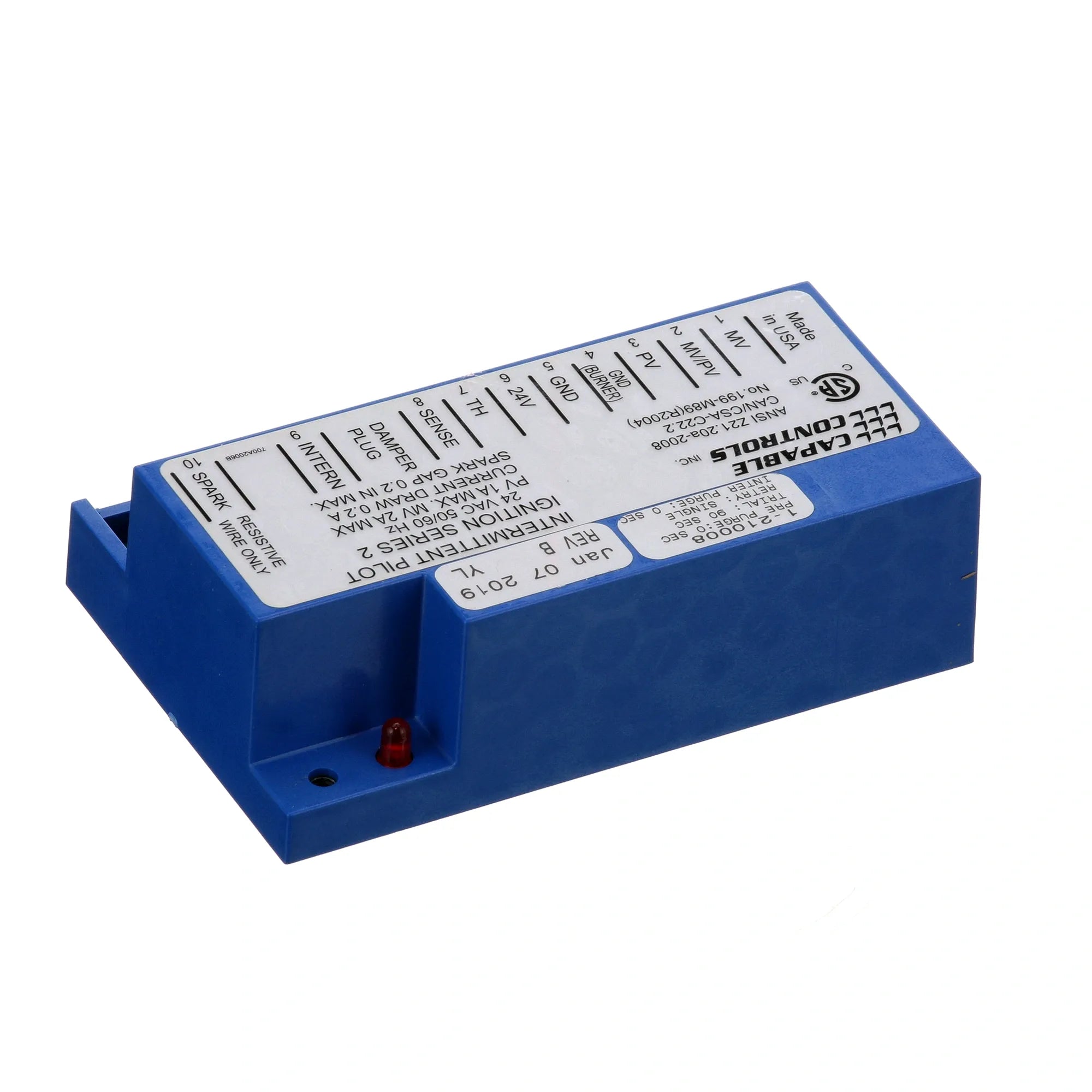 60152001-C Pitco - Ignition Control Module for Fryers alternate view 4