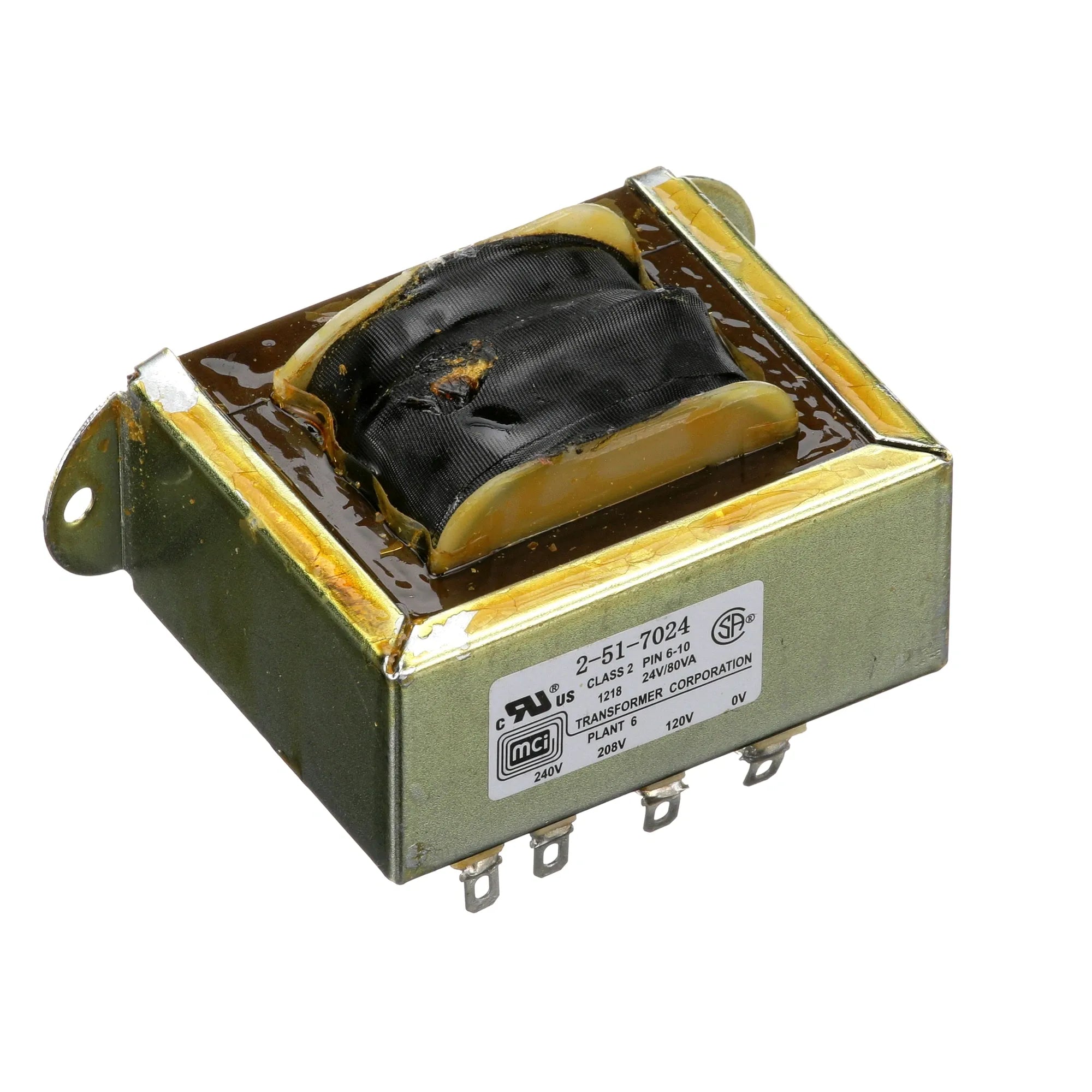 PTPP10429-M Pitco - Transformer 80 VA for Fryers alternate view 4