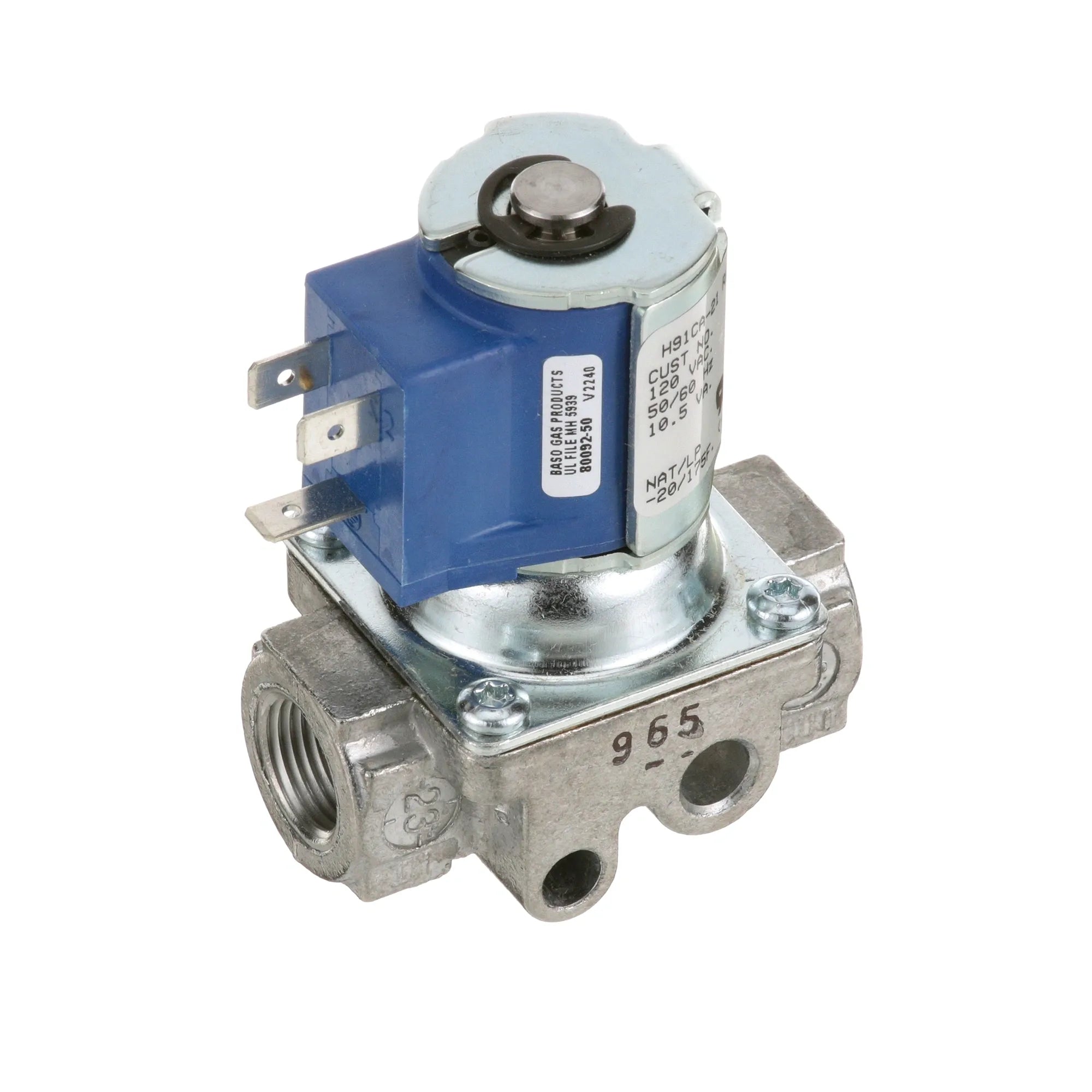 H91CA-21D Johnson Controls - Gas Solenoid Valve 120V alternate view 5