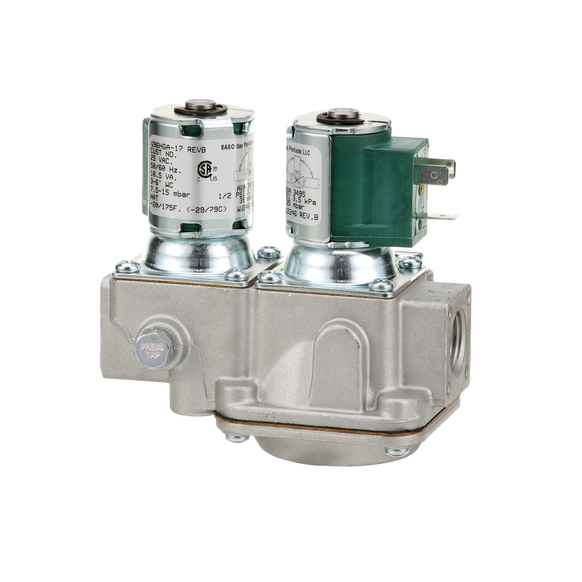 Z098443 Groen - High-Quality Gas Valve 1/2