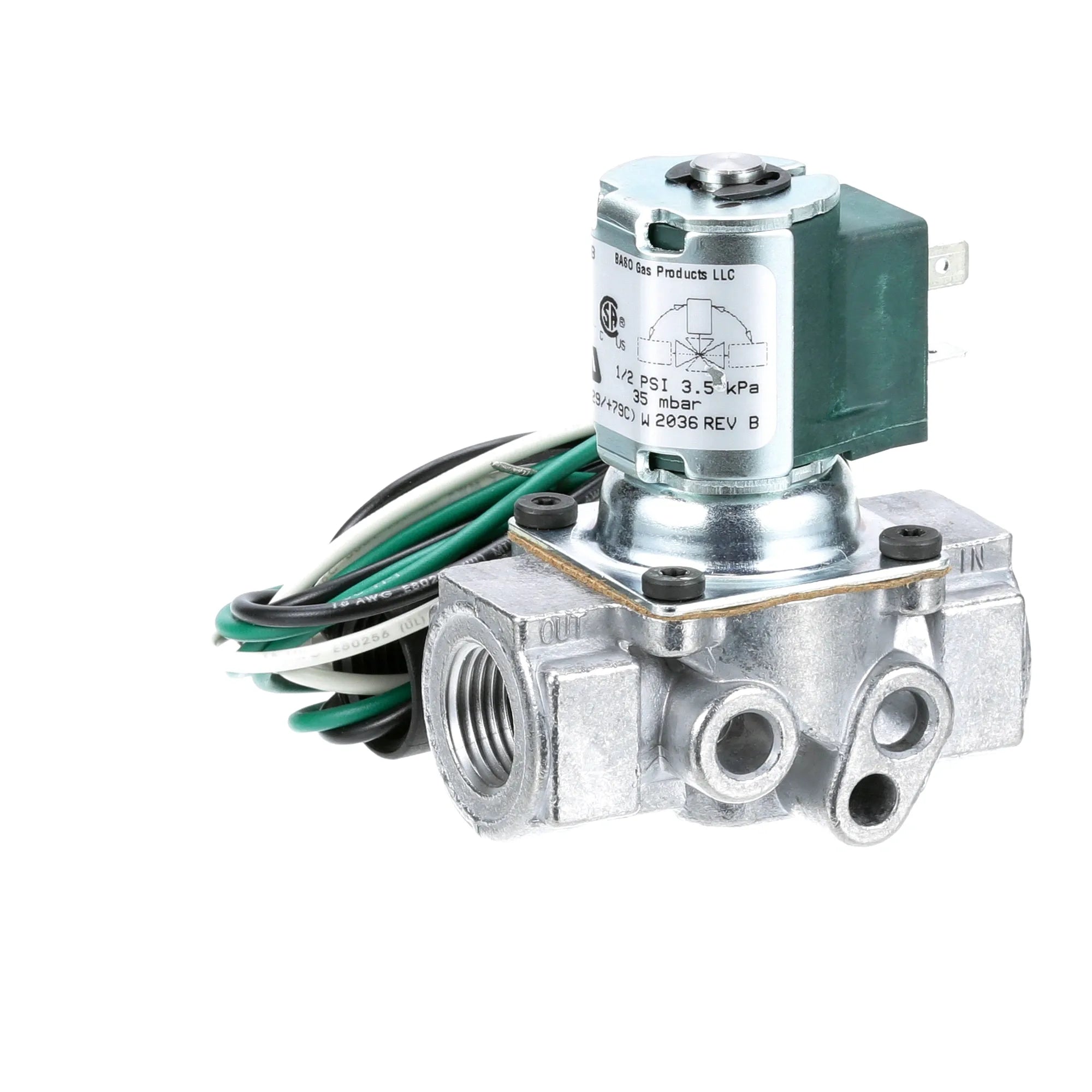 SK2345700 Cleveland - 25V Gas Solenoid Valve for Fryers alternate view 4