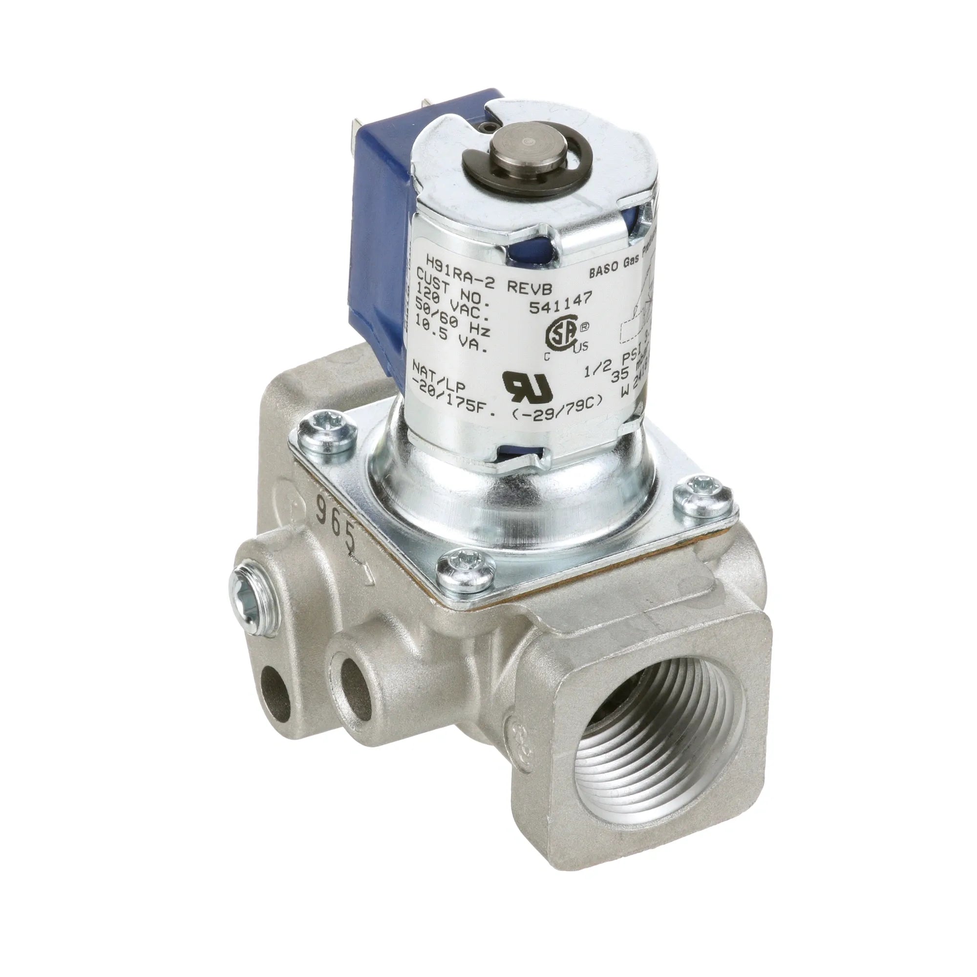H91RA-2 Johnson Controls - 120V Gas Solenoid Valve alternate view 5