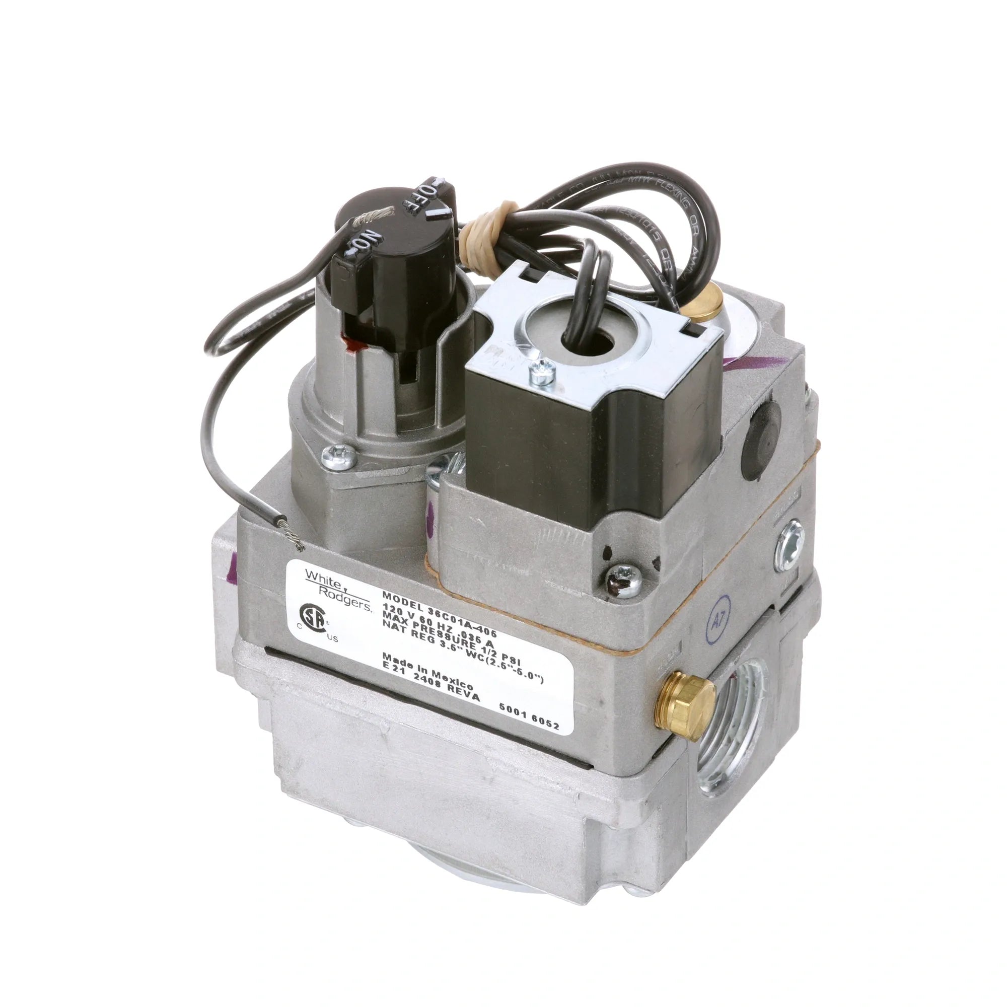 36C01A-284 White Rodgers - Natural Gas Solenoid Valve alternate view 3