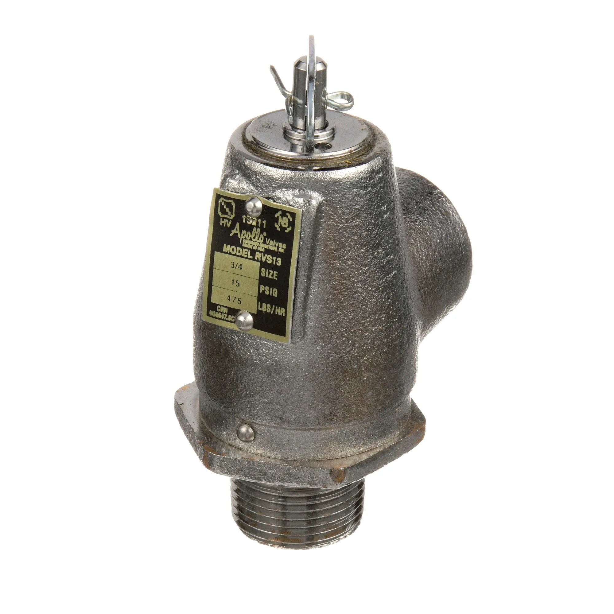 008639 Groen - Steam Safety Valve 3/4
