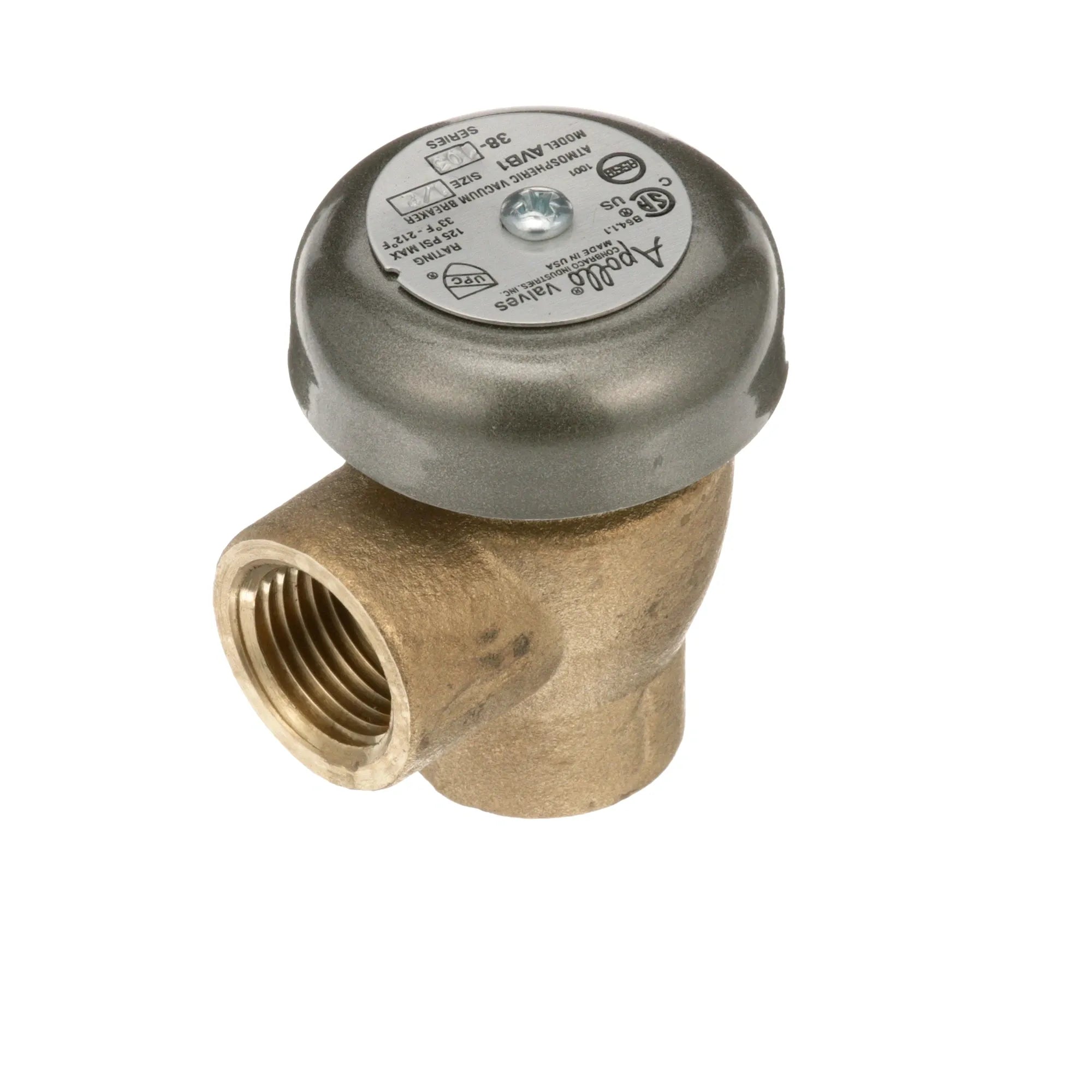 9647252 Meiko - Brass Vacuum Breaker for Dishwashers alternate view 4