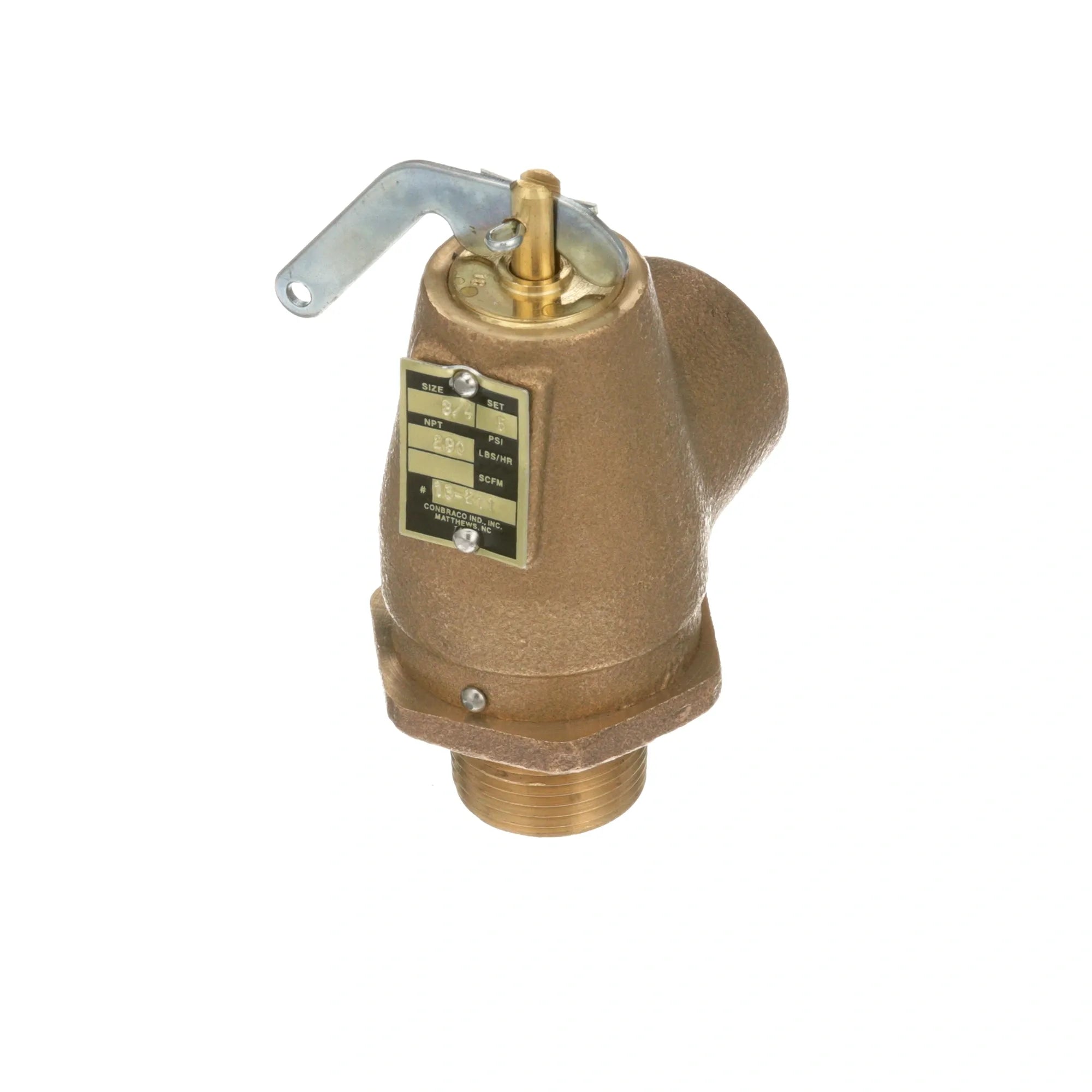 00-855606-00001 Hobart - Brass Steam Pressure Relief Valve alternate view 3