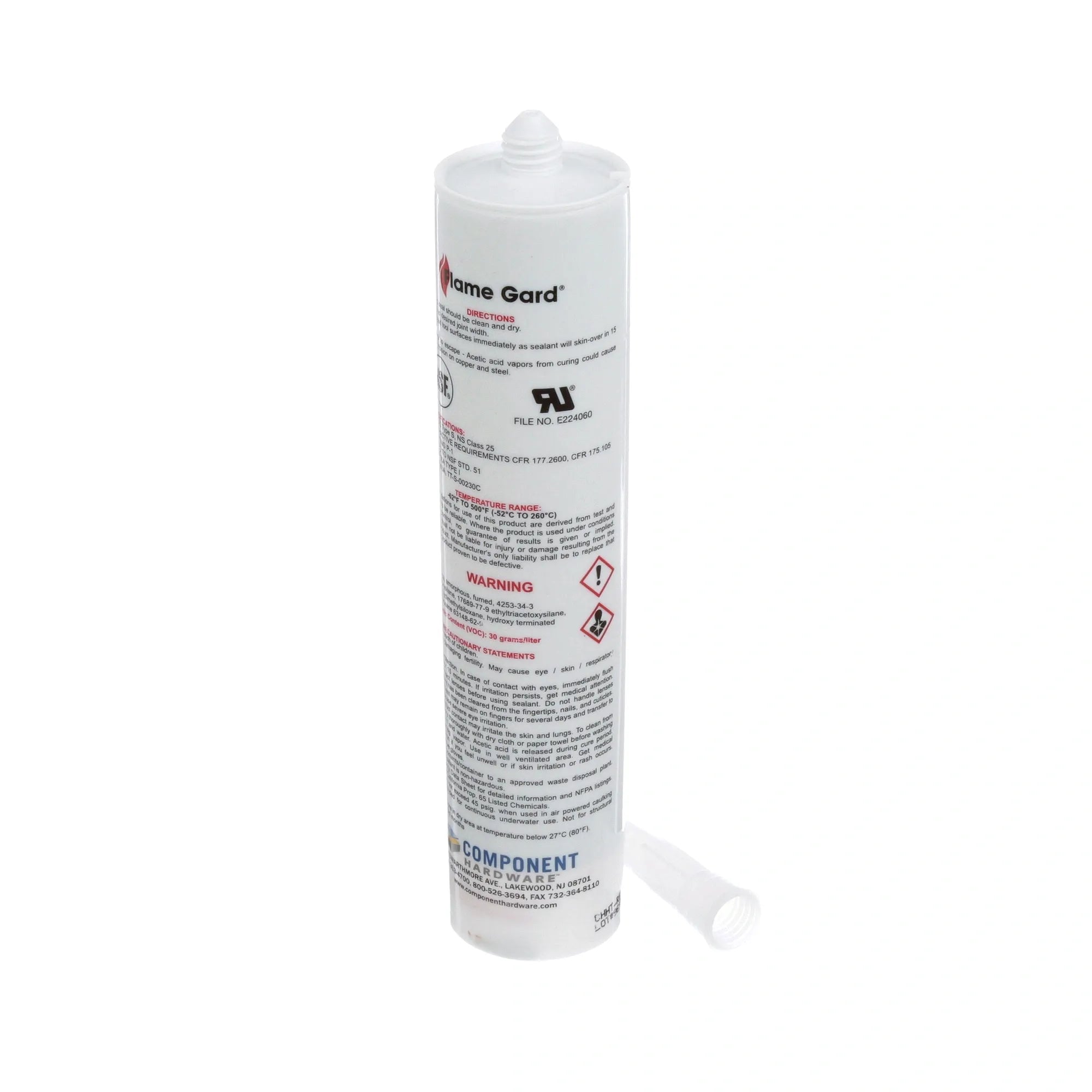 M90-1018 Component Hardware - Red Silicone Sealant 500°F alternate view 3