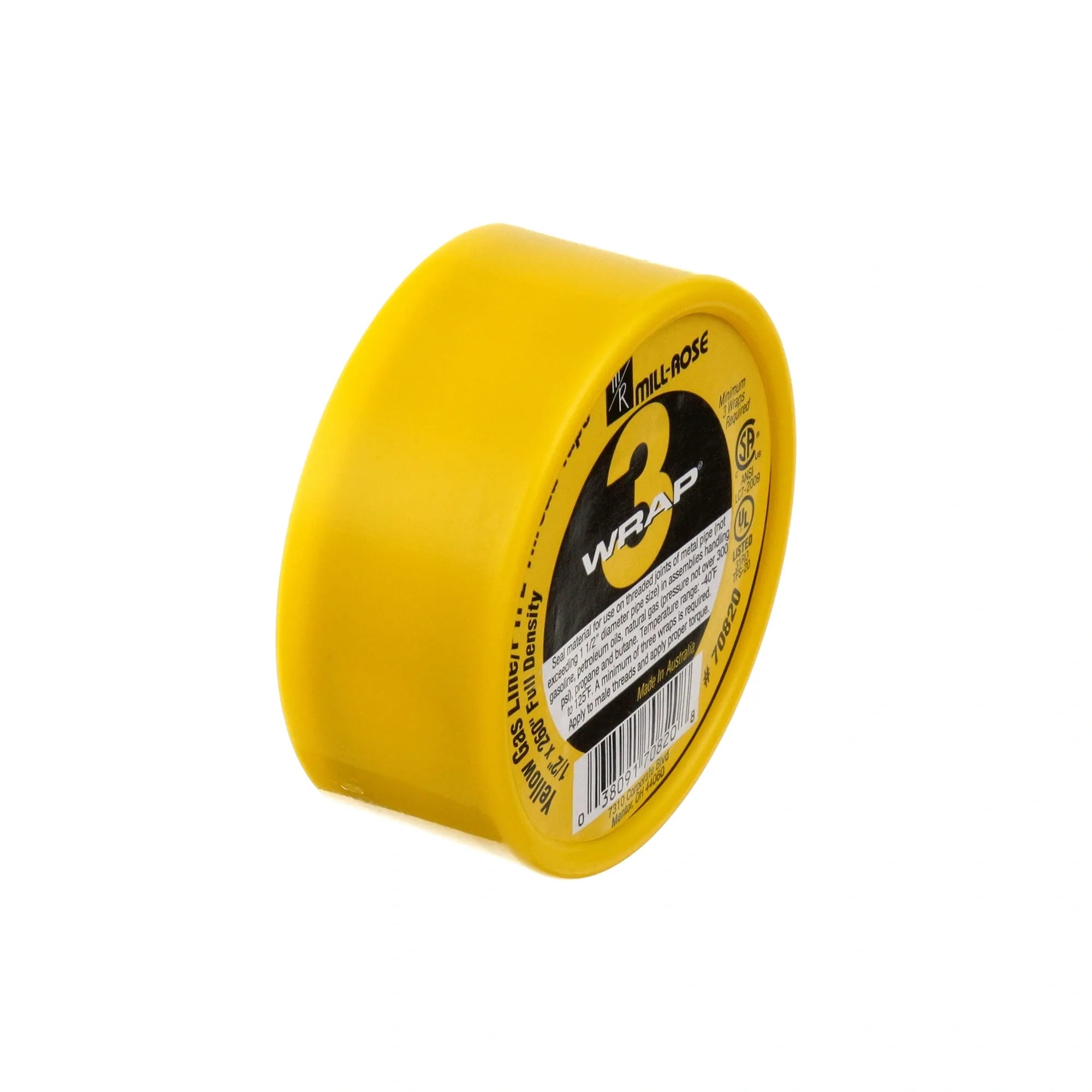 851131 B2BFSI - Yellow PTFE Tape for Gas & Plumbing alternate view 5