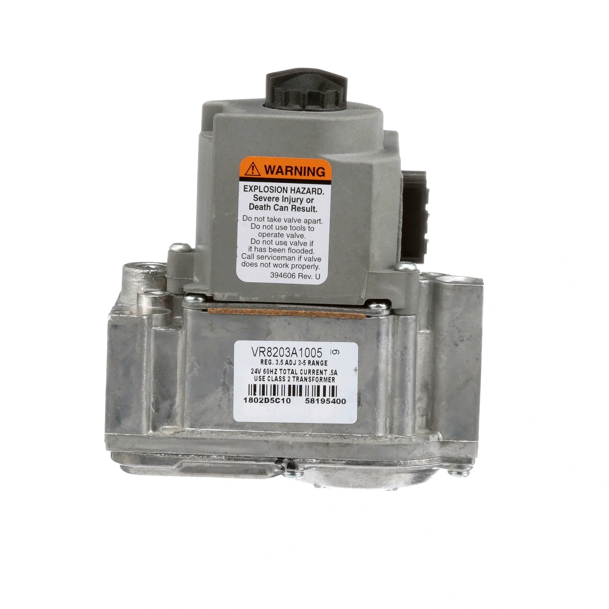 18227 Ultrafryer - Combo Valve for Natural Gas alternate view 1