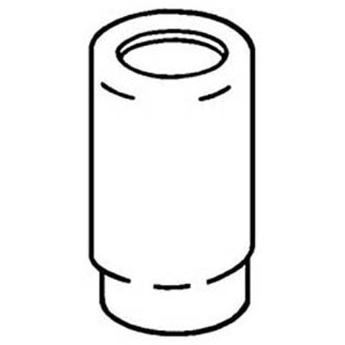 262L T&S Brass - Gray Rubber Spray Valve Shield