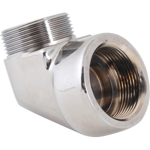 82-40 T&S Brass - 90 Degree Chrome-Plated Elbow