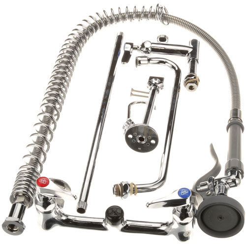 B-0133-ADF12 T&S Brass - Wall Mount Pre-Rinse Assembly