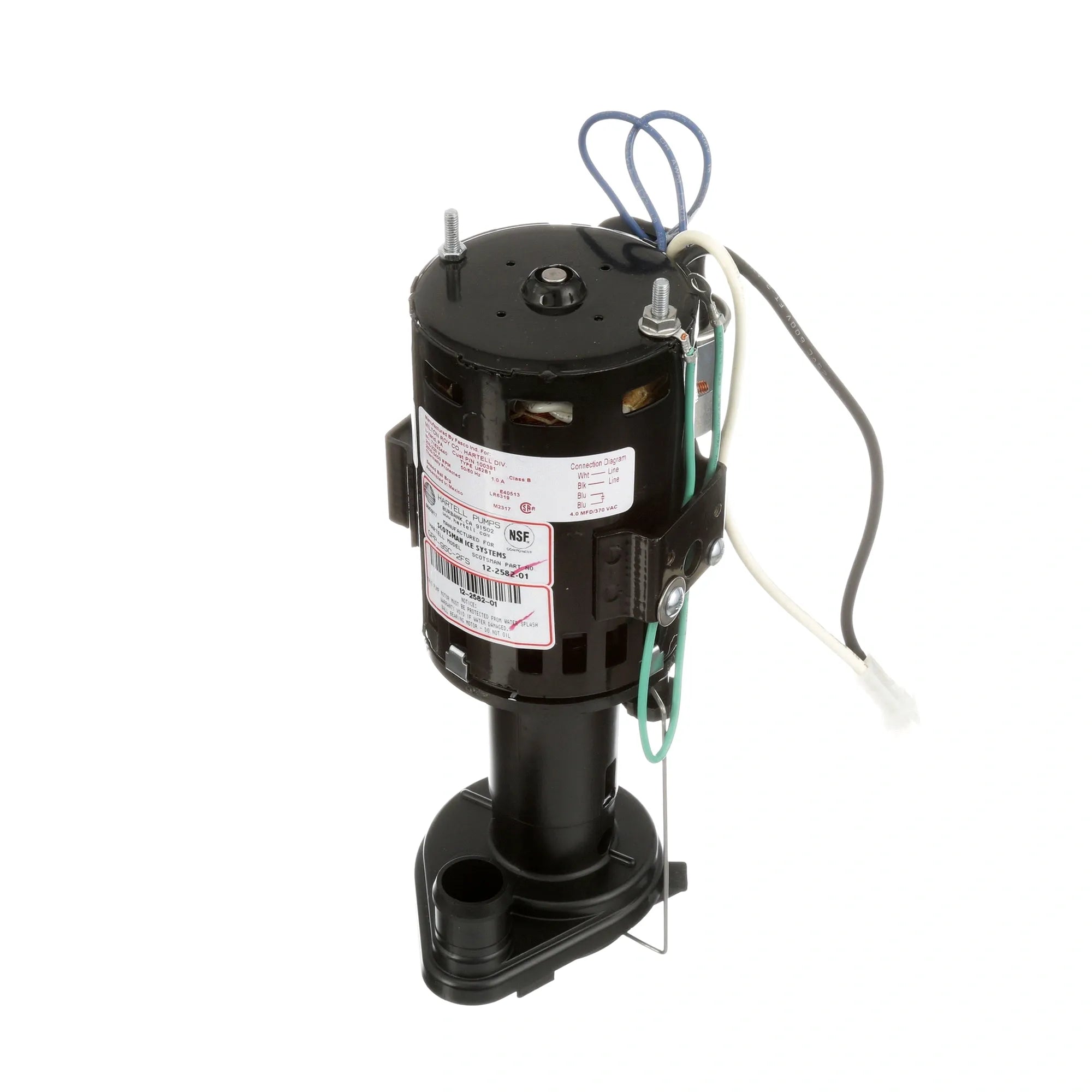 12-2582-21 Scotsman - Reliable Pump Motor Assembly 208/230V alternate view 3