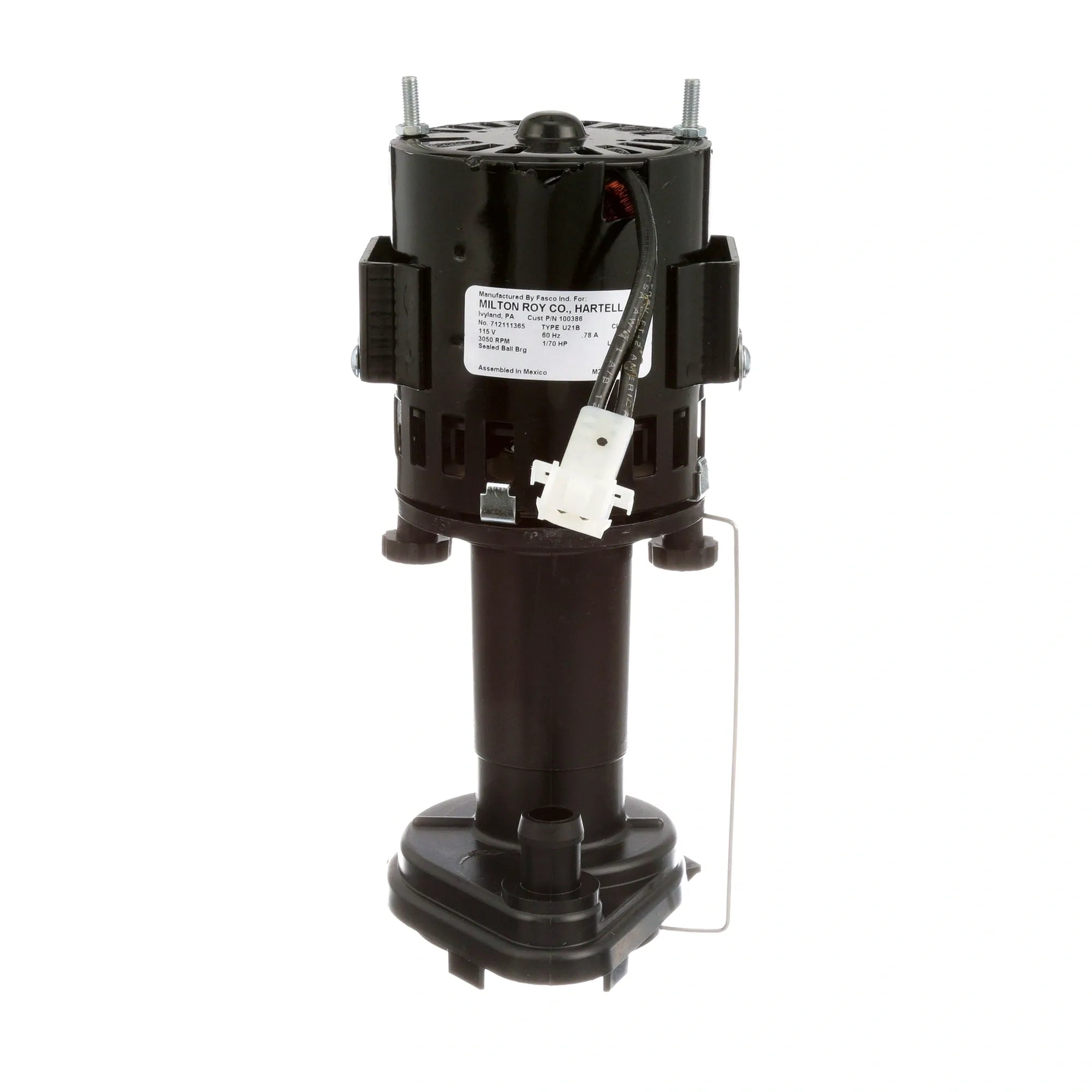 12258621 Scotsman - 115V Pump Motor Assembly alternate view 1