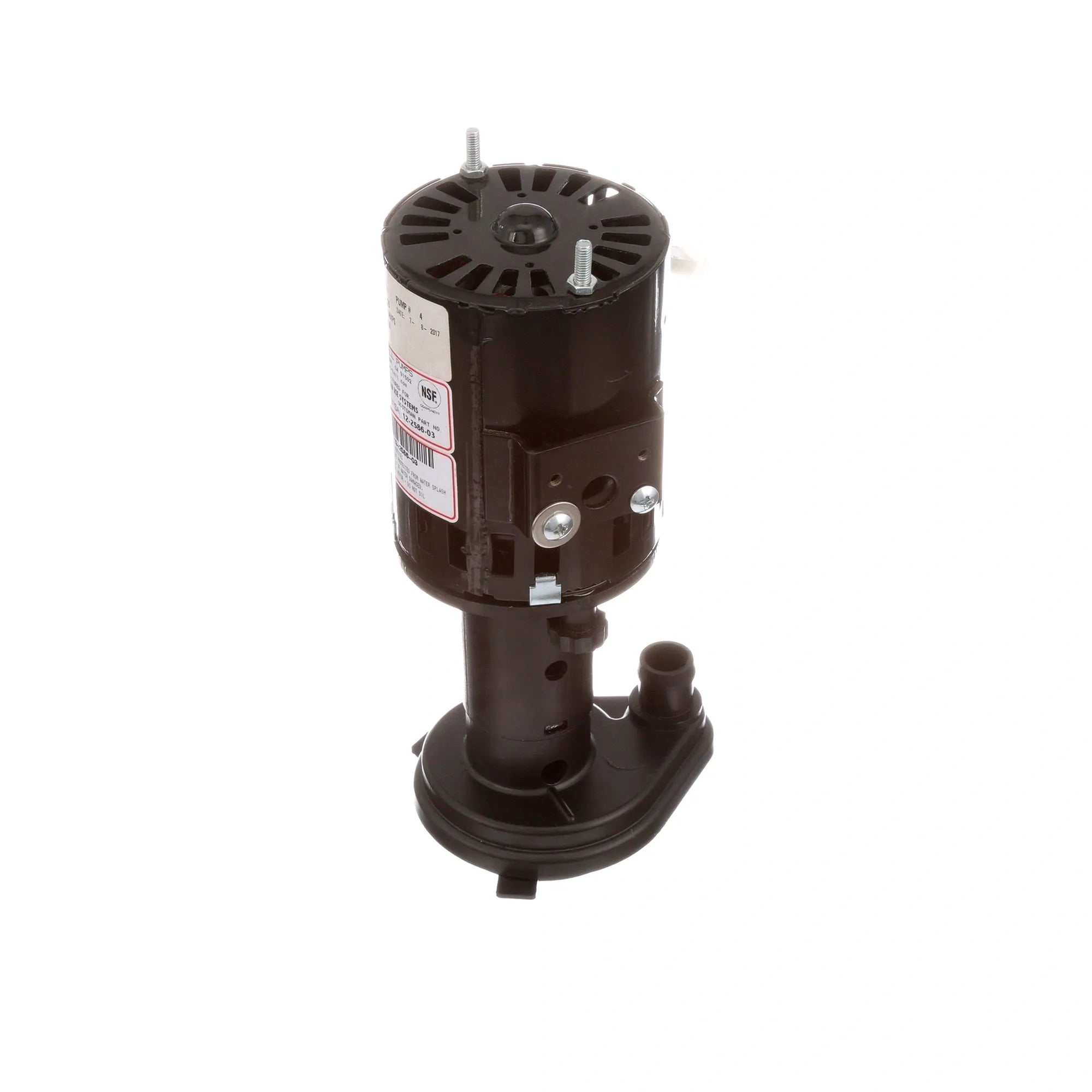 12-2586-03 Scotsman - Water Pump Motor Assembly 240V alternate view 5
