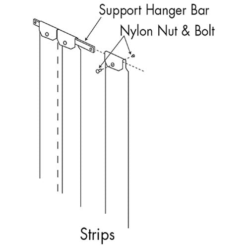 401SC6043784F Kason - Kason® Curtain Strip Solution