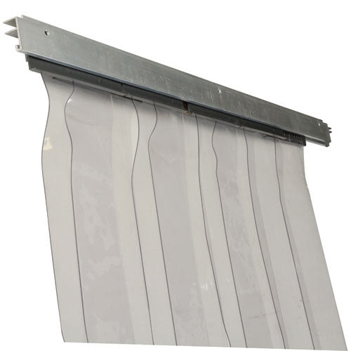 1241451 B2BFSI - Clear PVC Strip Curtain 36x84 (10-pk) alternate view 1