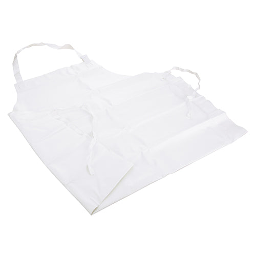 1331406 B2BFSI - Durable White Vinyl Apron (20 Mil Thick)