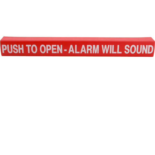 101810-1 Detex - Red Push Pad for Easy Access