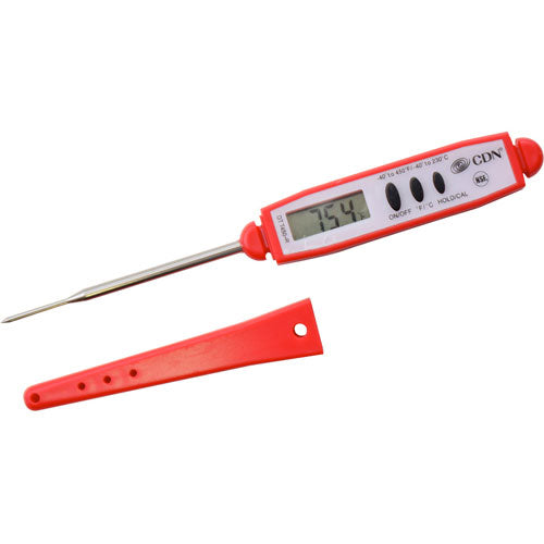1381266 B2BFSI - Digital Red Thermometer for Precision Use