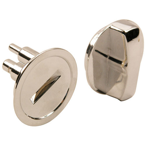 1411047 B2BFSI - Chrome-Plated Knob Set for Doors