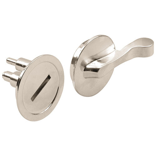 1411153 B2BFSI - Chrome-Plated Stall Door Knob Set