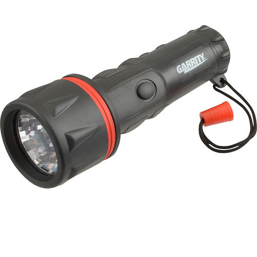 1421464 B2BFSI - Durable Rubber Grip D-Cell Flashlight