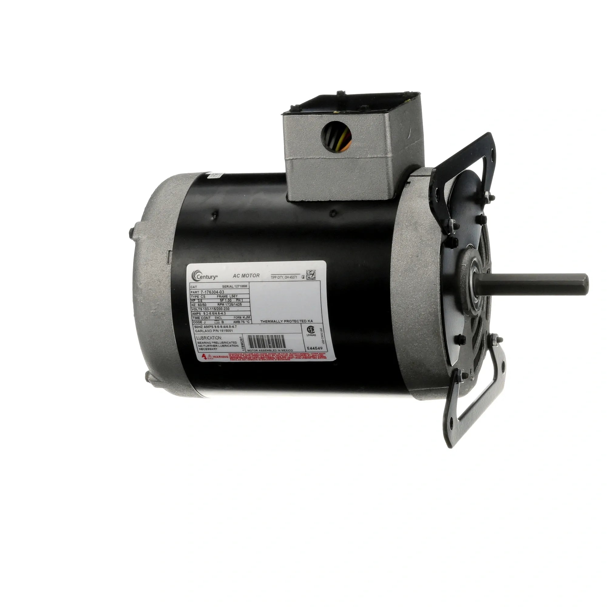 1615001 Garland - High Efficiency Motor (100-115/200-230v) alternate view 2