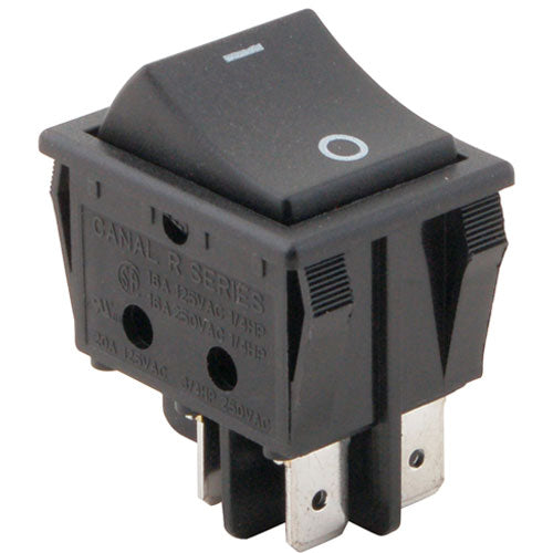 621931 Franke - Black DPST Rocker Switch for Control