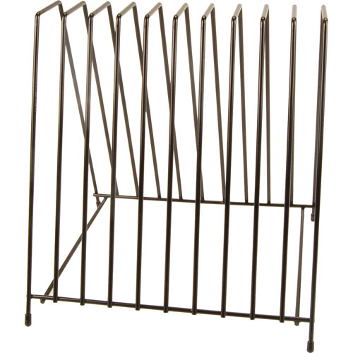2261122 B2BFSI - Black Steel Storage Rack for Cutting Boards