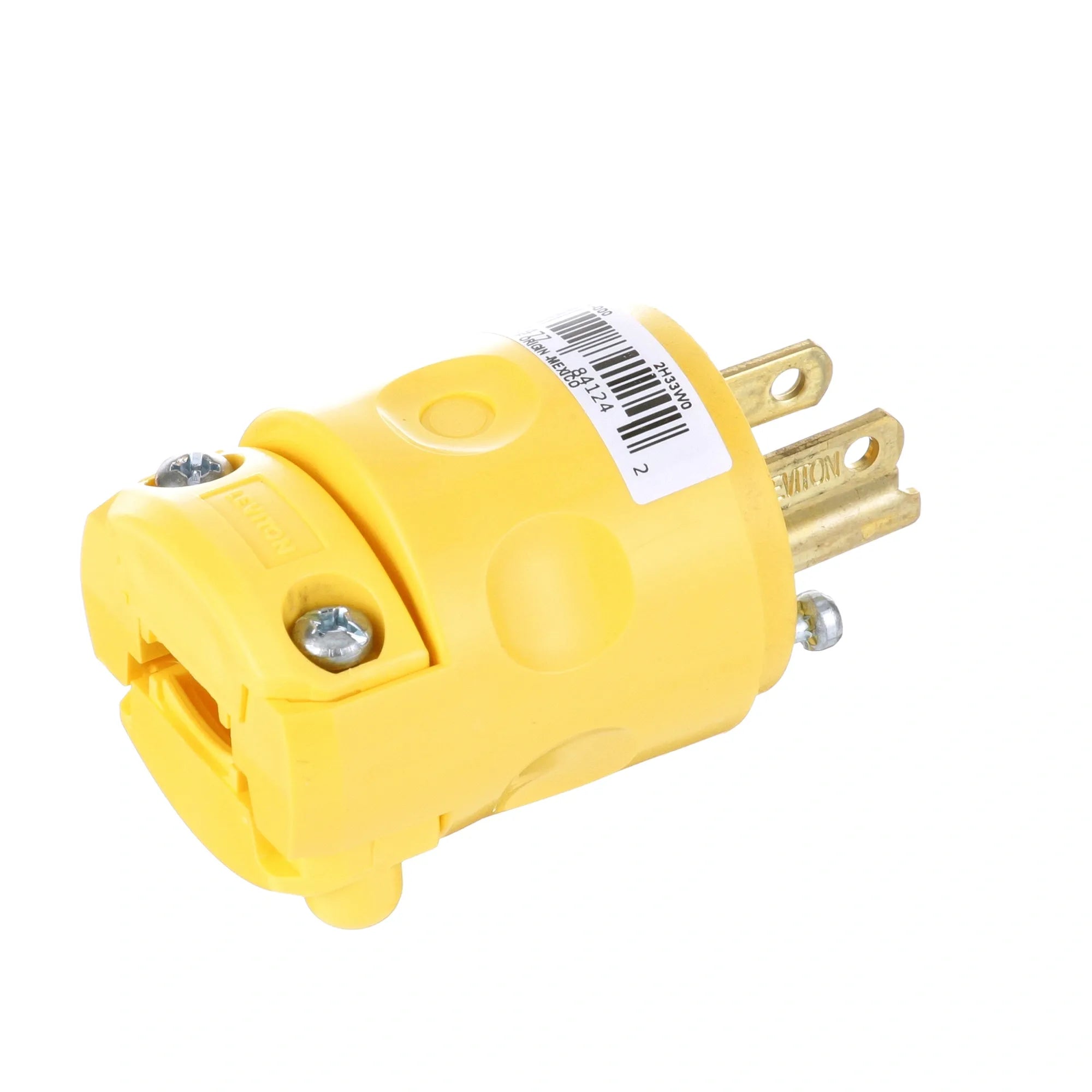2531203 B2BFSI - Durable Yellow 120V 15A Male Plug alternate view 5