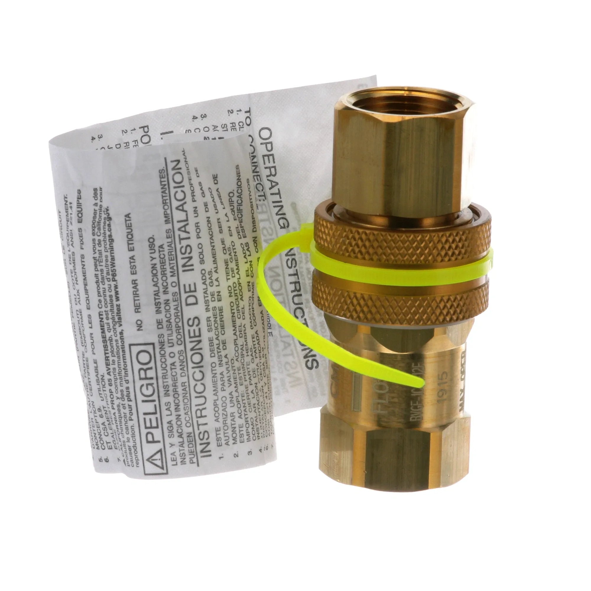 9124-B Nieco - Quick Disconnect Device for Gas Lines alternate view 1
